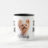 Hond Moeder Aangepaste Hond Foto Mok (Midden)