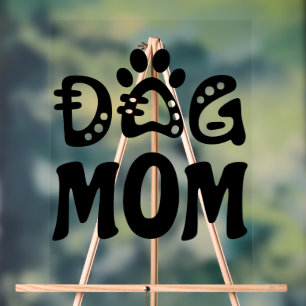 Hond Moeder Acryl Bord