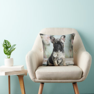 Hond Moeder Beste Vrienden Franse Bulldog Decorati Kussen