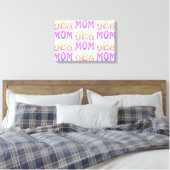 Hond Moeder Canvas Afdruk (Insitu (Slaapkamer))