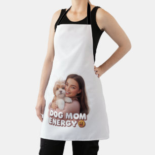 Hond Moeder Energie - trendy hond moeder ontwerp Schort