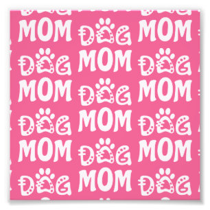 Hond Moeder Foto Afdruk