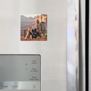 Hond Moeder fotoherinnering monogram Magneet