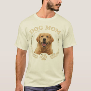 Hond Moeder — Gouden Retriever Portret T-shirt