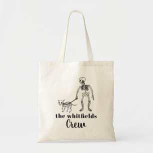 Hond Moeder Halloween Aangepaste Familie Matching Tote Bag
