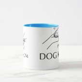 Hond Moeder Hand & Poot Mok (Midden)