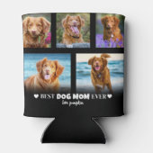 Hond moeder huisdier foto blikjeskoeler (Achterkant)