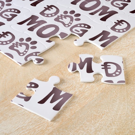 Hond Moeder Legpuzzel (Zijkant)