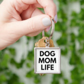 HOND MOEDER LEVEN SLEUTELHANGER (Hand)