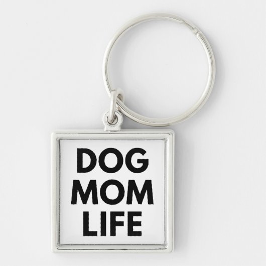 HOND MOEDER LEVEN SLEUTELHANGER (Voorkant)