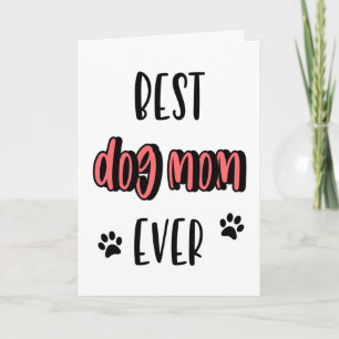 Hond moeder Moederdag, verjaardag, beste hond moed Kaart