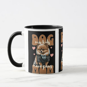 Hond Moeder Mok - "Ik Werk Hard Zodat Mijn Hond Ee