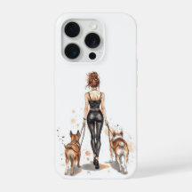 Hond Moeder Phonehoesje | Girl Boss Hondenuitlater