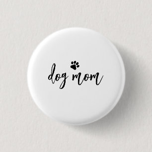 Hond moeder ronde button 3,2 cm