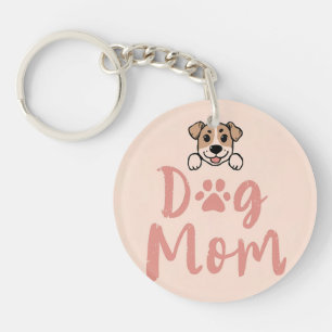 Hond Moeder Sleutelhanger