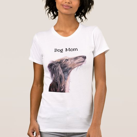 Hond Moeder T Shirt (Voorkant)