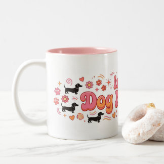 Hond Moeder Tijdperk Mok Dachshund