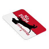 Hond moet naar Potty Poop Magnet, teckel Doxie Magneet (Rechterzijde)