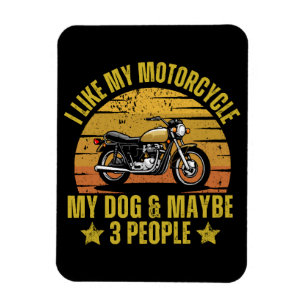 Hond Motorfiets Magneet