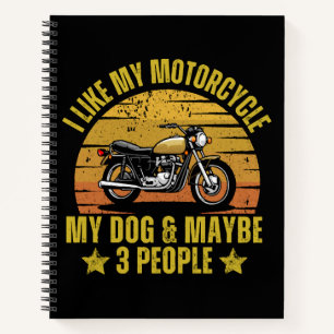 Hond Motorfiets Notitieboek