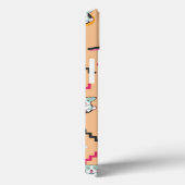 Hond Naadloos Patroon Vector Case-Mate iPhone Case (Achterkant / Rechts)