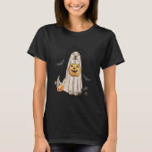 Hond of behandeling van pyjama's Jackolantern ghos T-shirt (Voorkant)