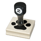 Hond- of kattenpootafdruk 	rubberstempel (Stempel)