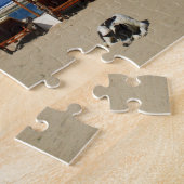 Hond op het strand legpuzzel (Zijkant)