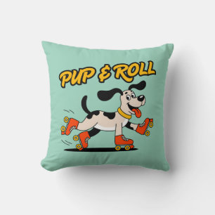 Hond op roller Schaatsen Pup & Roll Kussen