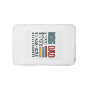 Hond Papa De Snack Dealer Vintage Paw Print T-shir Badmat