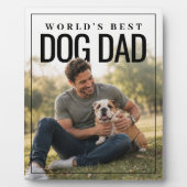 Hond Papa Fotoplaat (Voorkant)