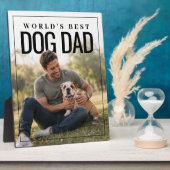 Hond Papa Fotoplaat (Zijkant)