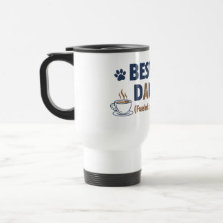 Hond Papa – Grappig Cadeau voor Hondenliefhebbers Reisbeker