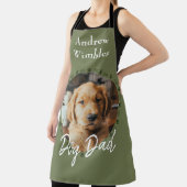 Hond papa huisdier foto schort (Insitu)