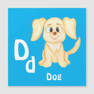 Hond personalizeer ABC: Letter D - Voeg je naam to