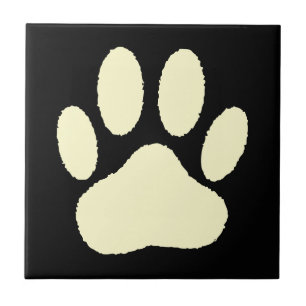 Hond Pootafdruk Huisdierliefhebber Maatwerk Tegeltje