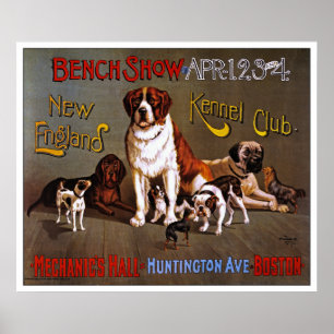 Hond Poster afdrukken: New England Kennel Club 18