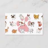 Hond Pot | Mooie honden Visitekaartje (Voorkant)