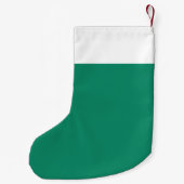 Hond Puppy Custom Huisdier Kerstmis Modern Rood &  Kleine Kerstsok (Achterkant)