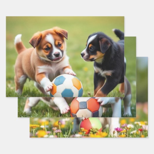 Hond/puppy Inpakpapier Vel (Set)