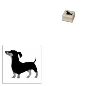 Hond Puppy Schattigste Baby Dachshund Rubberstempel (Gestempeld)