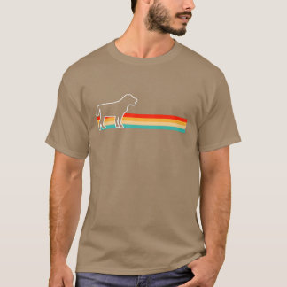 Hond retro familie vriend t-shirt