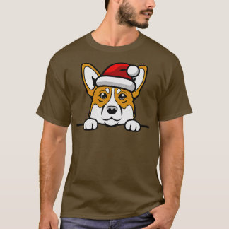 Hond santa schattig kerst (27) t-shirt