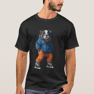 Hond Schaatsen T-shirt