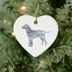 Hond schilderen Silhouette keramische keramiek Keramisch Ornament