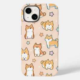 Hond shiba inu Case-Mate iPhone 14 hoesje
