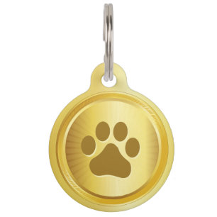 Hond show winnaar gouden medaille huisdierpenning