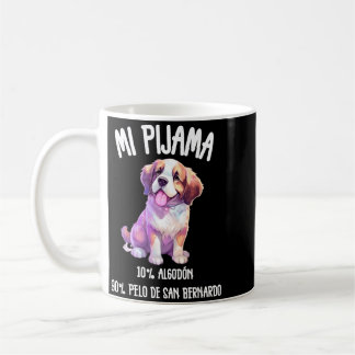 Hond Sint Bernard Geschenk Humor Pyjama Koffiemok