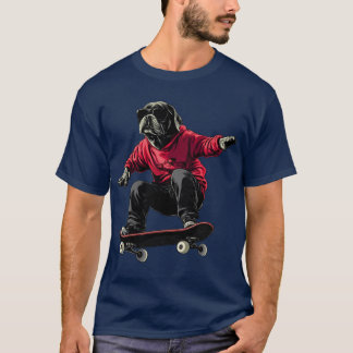 Hond skateboard - Skateboarden T-shirt