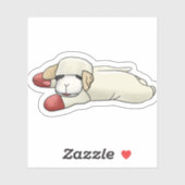 Hond Speelgoed Lamb Chop Sticker (Vel)